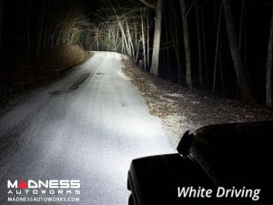 Jeep Wrangler JL LED Light Bar w/ Bracket - 50" - White Driving